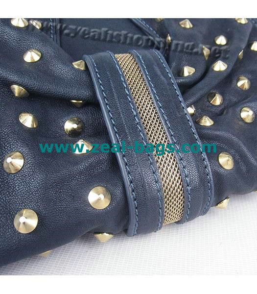 Cheap 3.1 Phillip Lim Edie Bow Studded Bag Dark Blue Replica